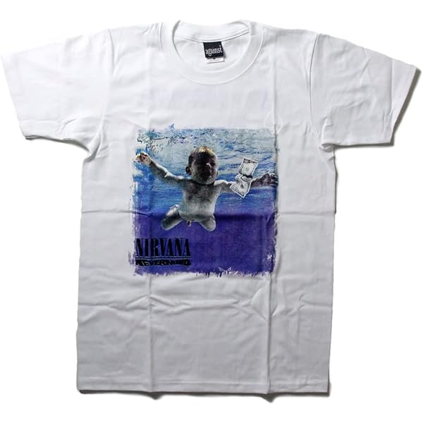 Amazon.co.jp: [against] ロックTシャツ Nirvana ニルヴァーナ